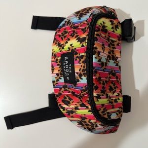 Aztec & Cheetah Saddle Sack